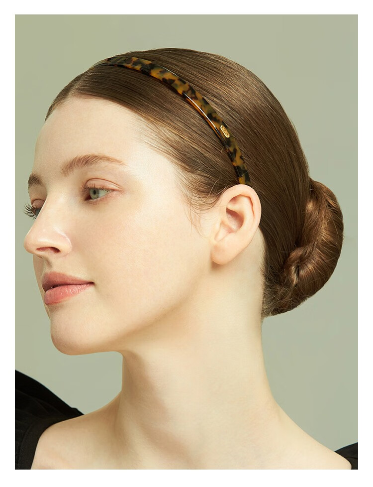 She's Fashionable Versatile Hair Band, Vintage Tortoiseshell Color Headband, Birthday Gift for Girlfriend 4