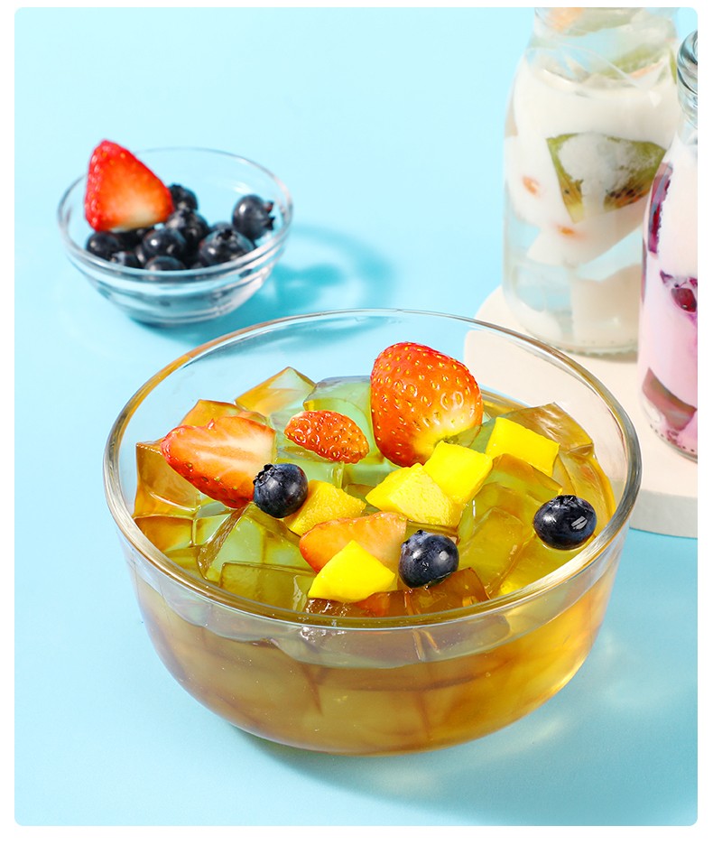 橙伯乐 白凉粉儿童专用果冻粉食用家用手工自制白凉粉 白凉粉100g*2袋