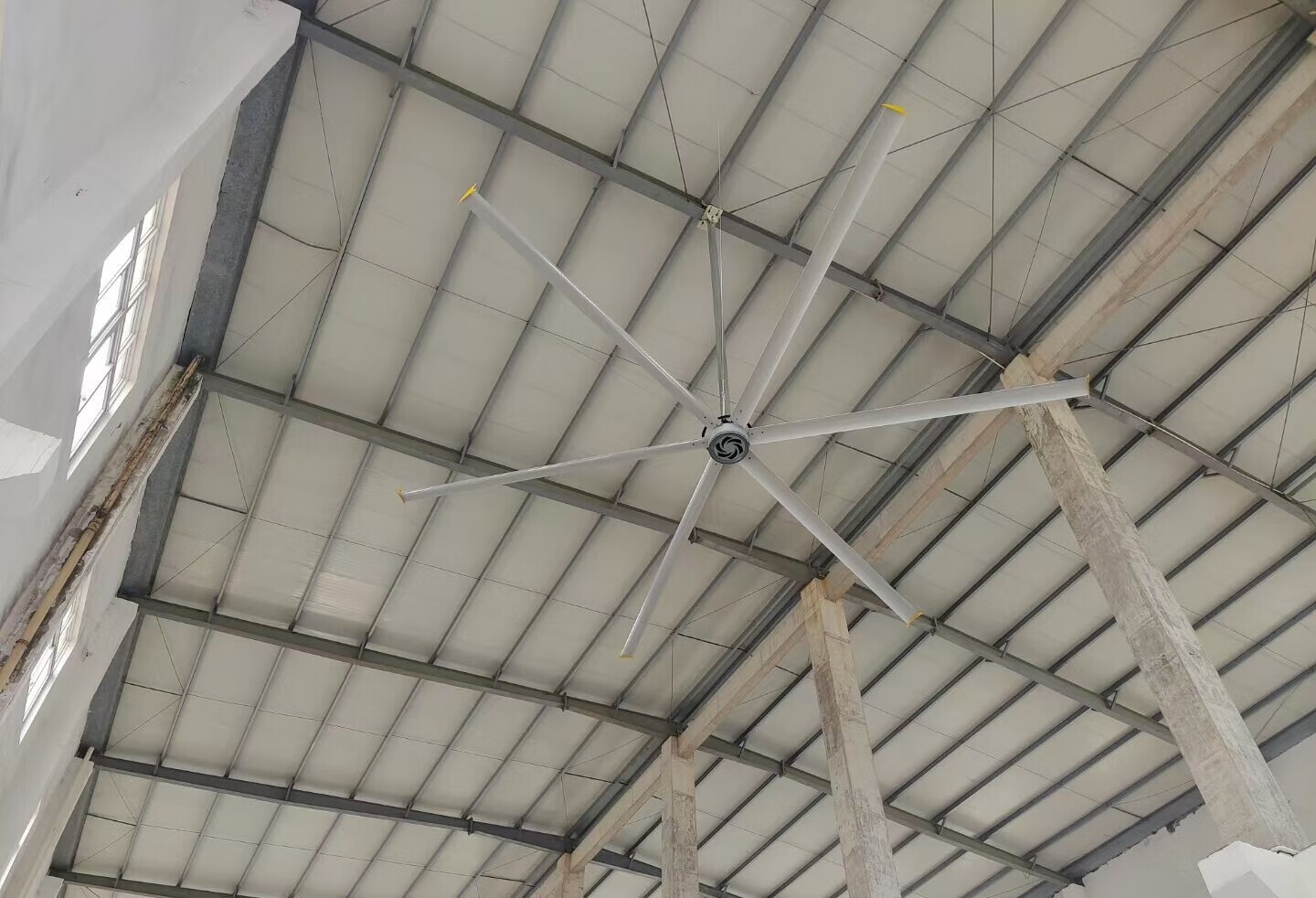 大型工业大吊扇7.3米工厂车间仓库商用通风降温节能风力宓蝶 7.