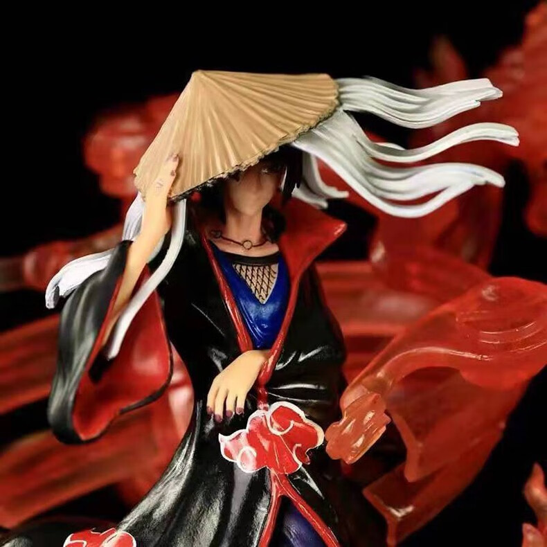 火影忍者手办鸣人晓组织鼬雏佐助卡卡西田动漫卡通周边创意礼品模型