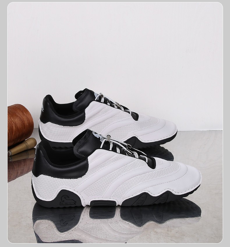 公羊鞋品男鞋2022年新款夏季透气男士休闲鞋韩版时尚百搭鞋子男潮黑色