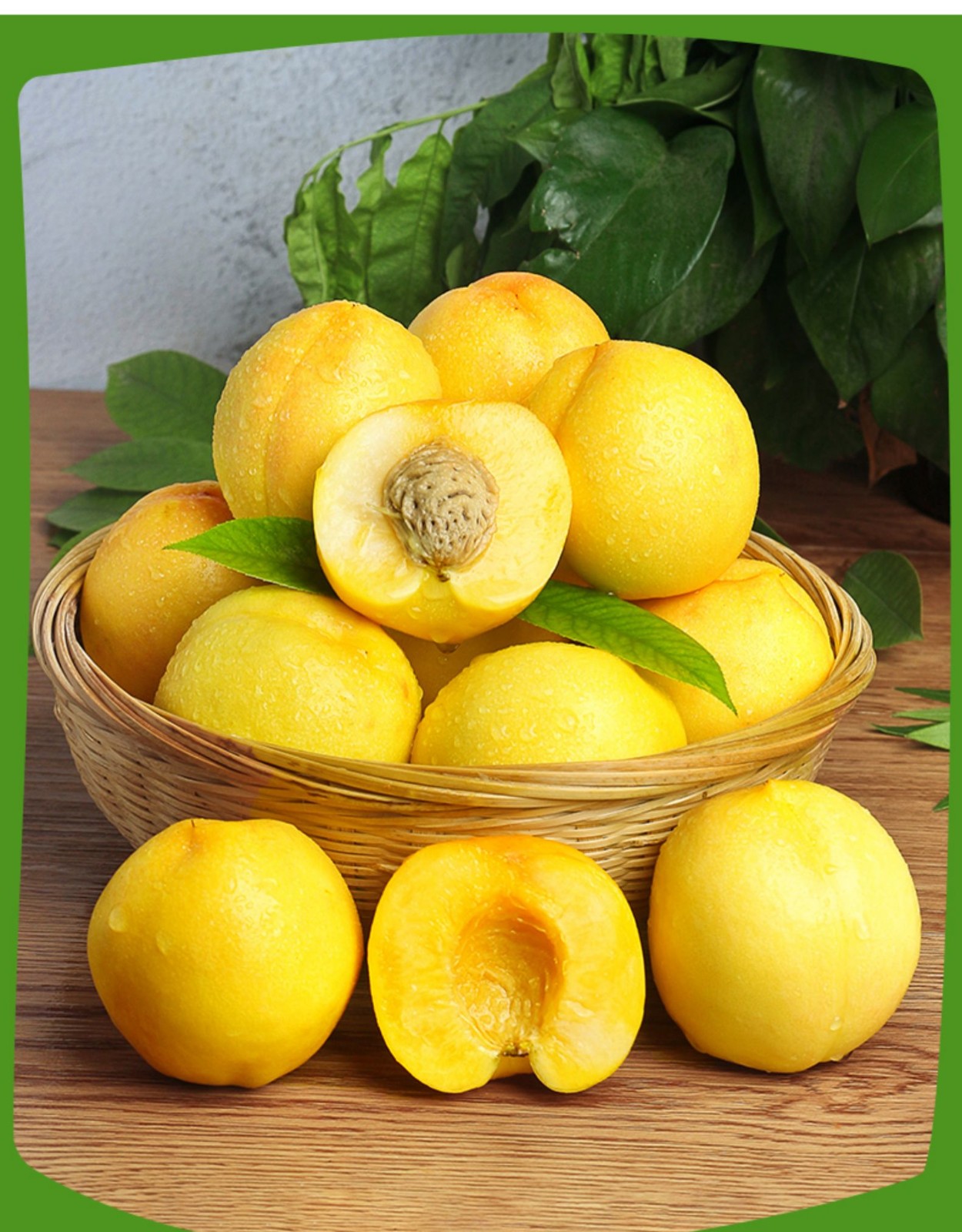 黄金桃新鲜水果黄心肉当季整箱脆甜多汁现摘现发 精选中果三斤装