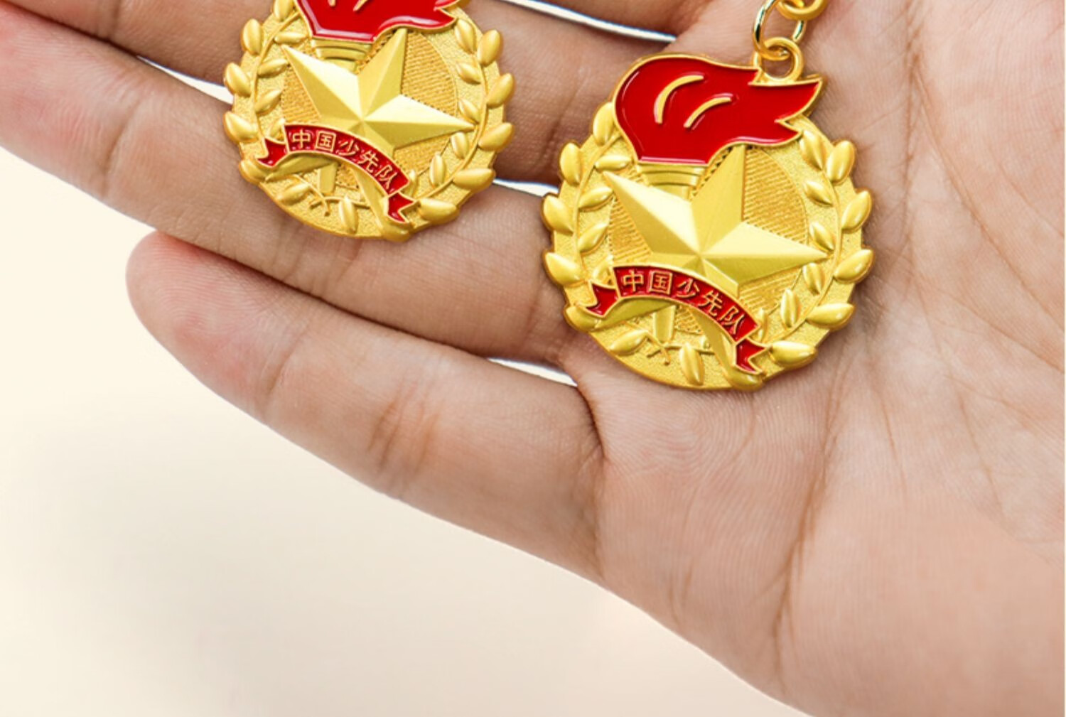 杰利(jieli) 红领巾奖章一星章争章手册印章贴纸基础章二星章争章卡