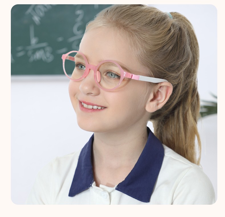 莎祺尔 儿童离焦近视眼镜专业配镜环焦女童男孩防蓝光防辐射控制可配