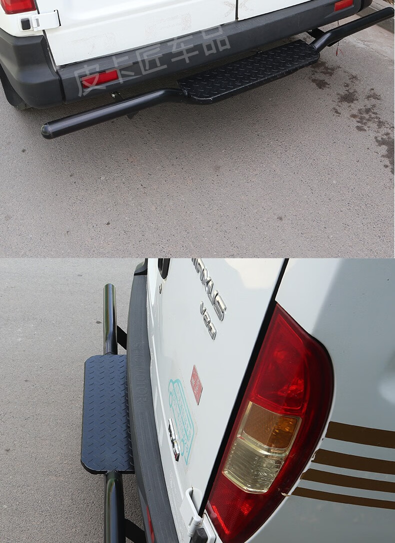 大通v80后保险杠防撞杠v80改装后杠防护杠v80踏板后杠v80铁质后杠