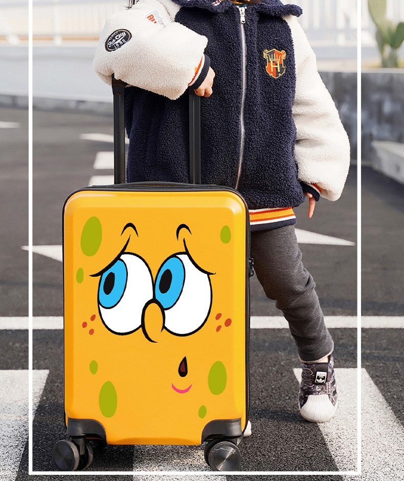 梵乔希vongohex品牌卡通儿童行李箱男女18英寸万向轮拉杆箱20英寸旅行