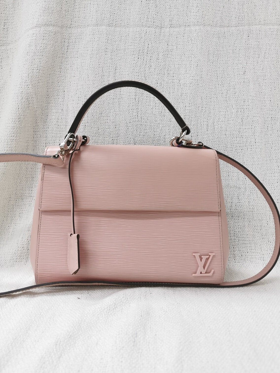 98新 lv粉色水波纹克鲁尼