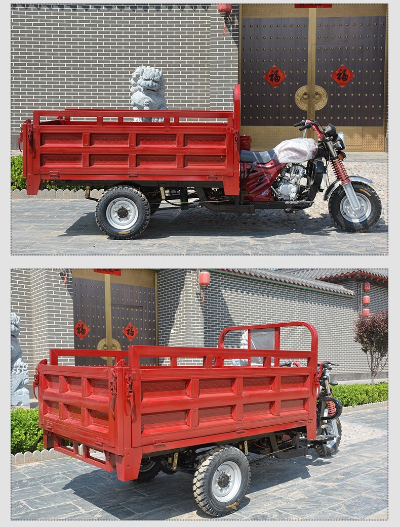 全新宗申动力正汽油三轮摩托车大马力家用农用三轮车燃油自卸载重王