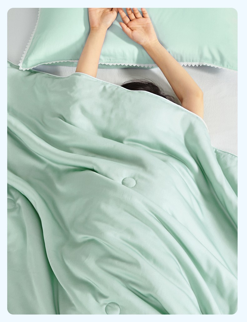 博洋家纺 凉感夏被夏凉被空调被夏季被子学生宿舍单人薄被芯 夏凉被