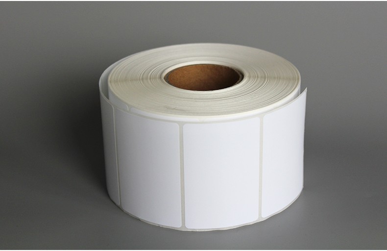 亮白pet标签纸打印纸不干胶贴纸条码纸见深防水防油耐高低温 70*30*