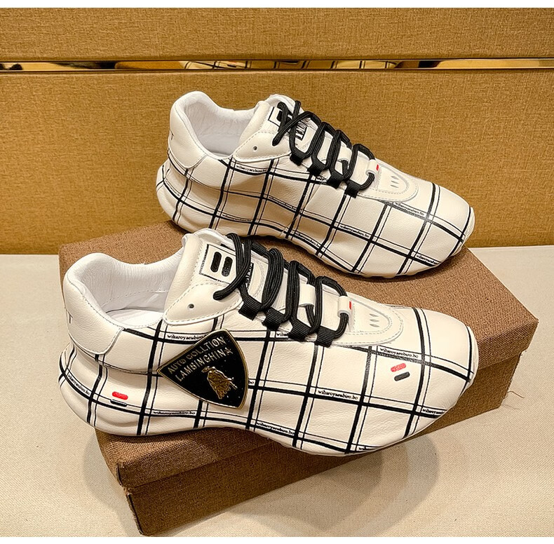 giausa轻奢品牌老爹鞋男欧洲站奢侈品男鞋轻奢潮牌运动鞋男秋冬季新款