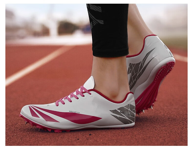 百米竞速跑鞋塑胶跑道钉鞋田径冲刺鞋1000米中长跑专业跳高鞋跑步鞋