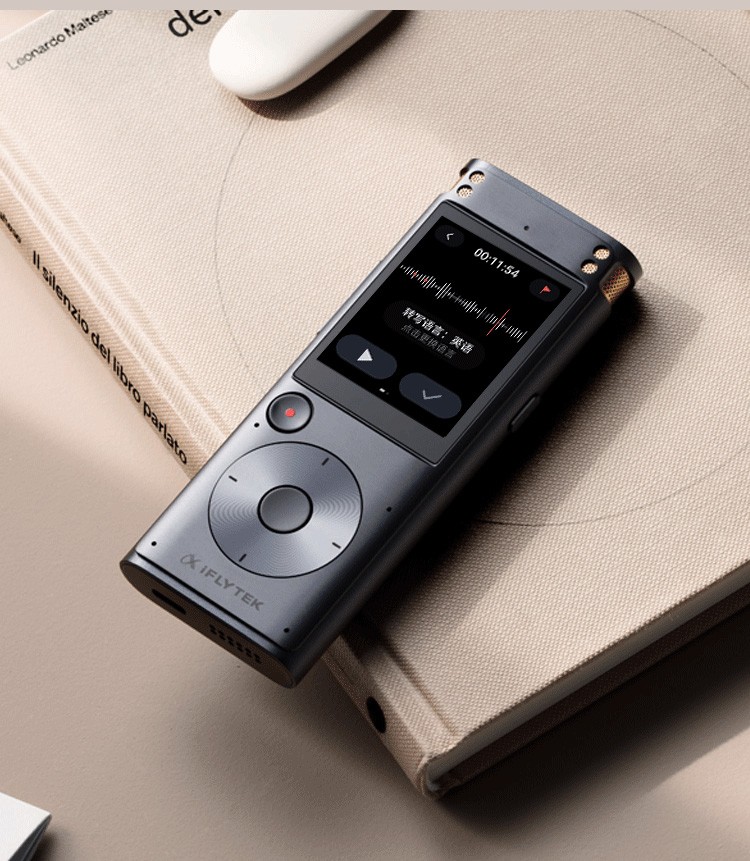 科大讯飞(iflytek) ai智能录音笔sr302 免费专业录音实时转写文字 专