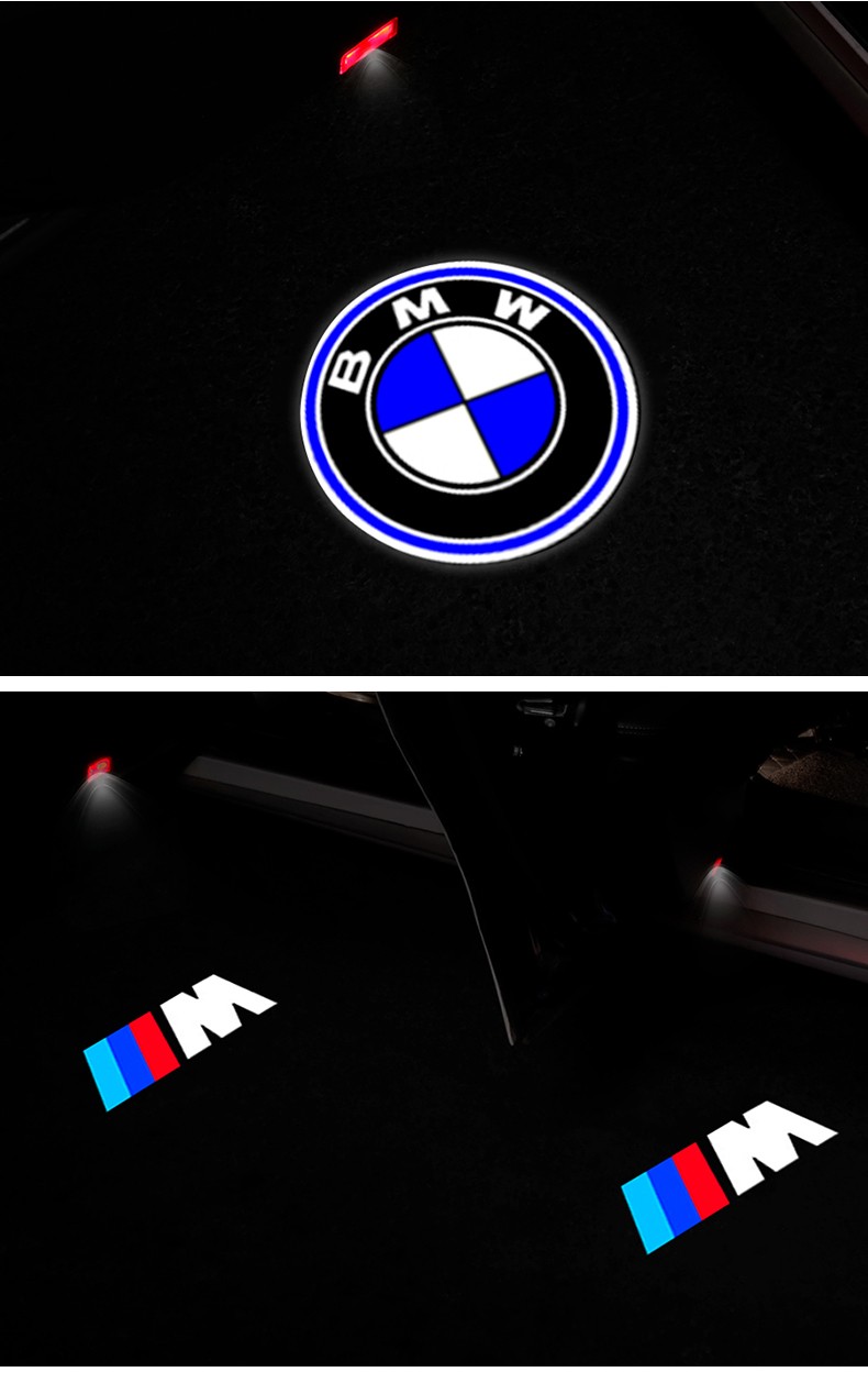 锋情宝马迎宾灯新3系5系530li7系1系gt320lix1x3x4x5x6改装车门投影