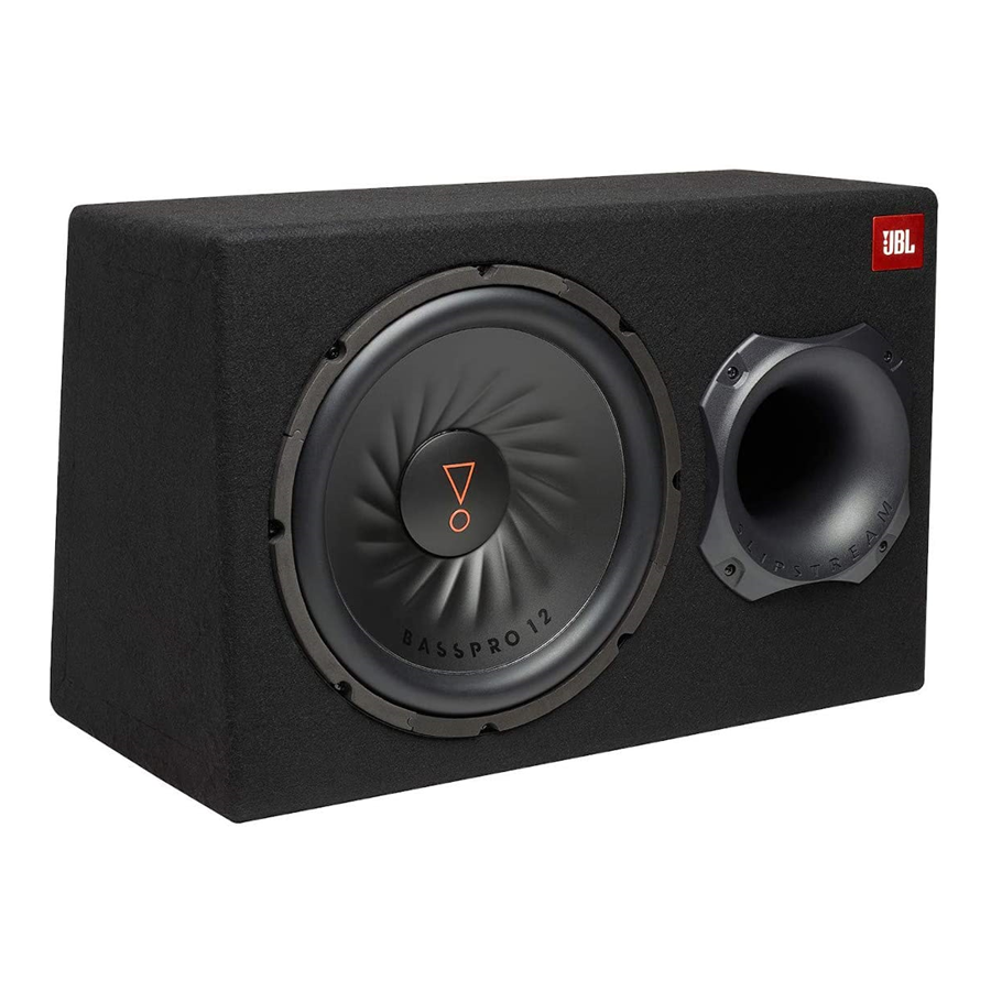 jbl subbp12am 汽车音响 内置放大器 有源聚丙烯低音炮 低音扬声器