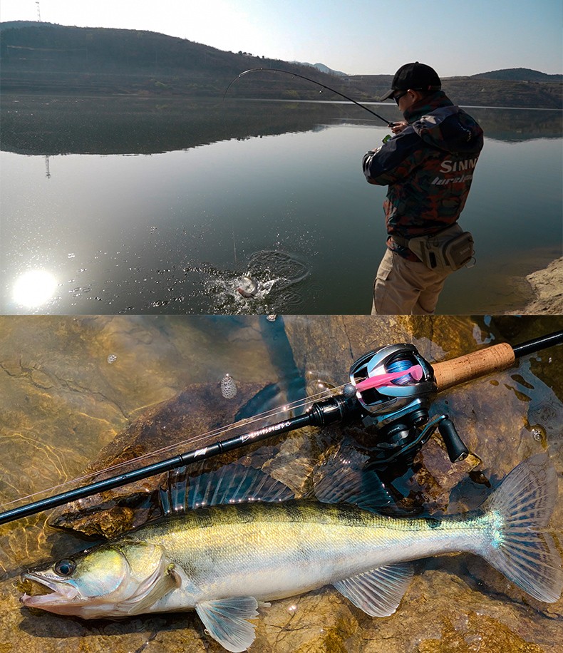 2020新款lureleader领峰激路亚竿两节枪柄直柄杆凌峰钓鱼竿702mls213