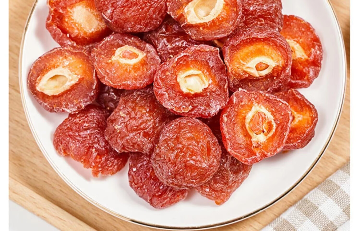 圣域美疆休闲零食蜜饯果干果脯梅子半边梅话梅玫瑰半梅500克半边梅