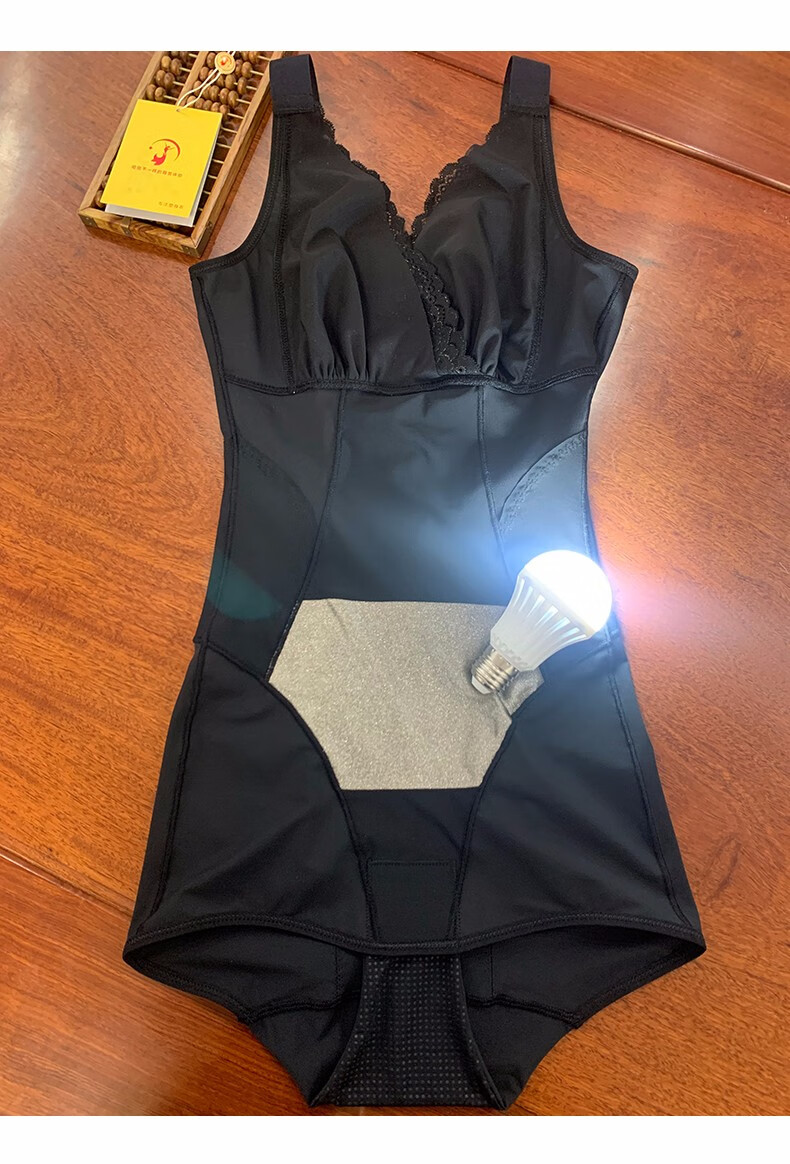 衣弦美 银纤维连体塑身衣产后收腹提臀束腰束身紧身显瘦美体收腰塑形