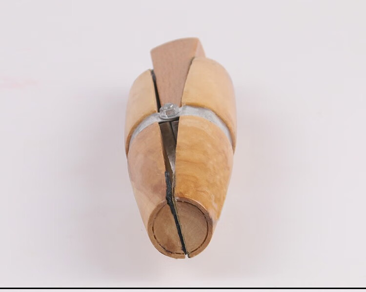 戒指木夹手拿夹具雕花木夹戒指镶嵌夹木打金工具diy首饰器材