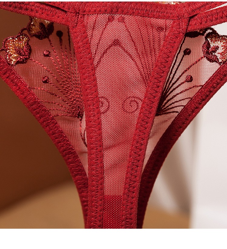 女刺绣诱惑细绳女生内裤低腰 蓝色 均码【图片 价格 品牌 报价】-京东