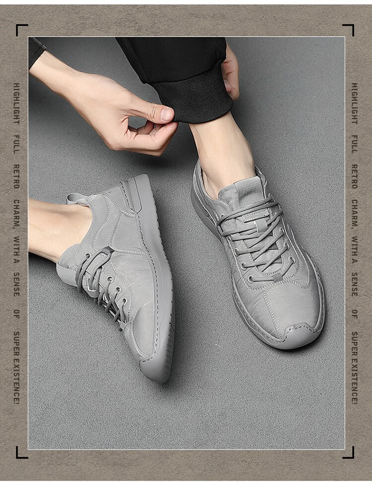 goodstus 休闲鞋男新款轻奢潮牌男鞋冰丝布帆布鞋透气板鞋男时尚潮流