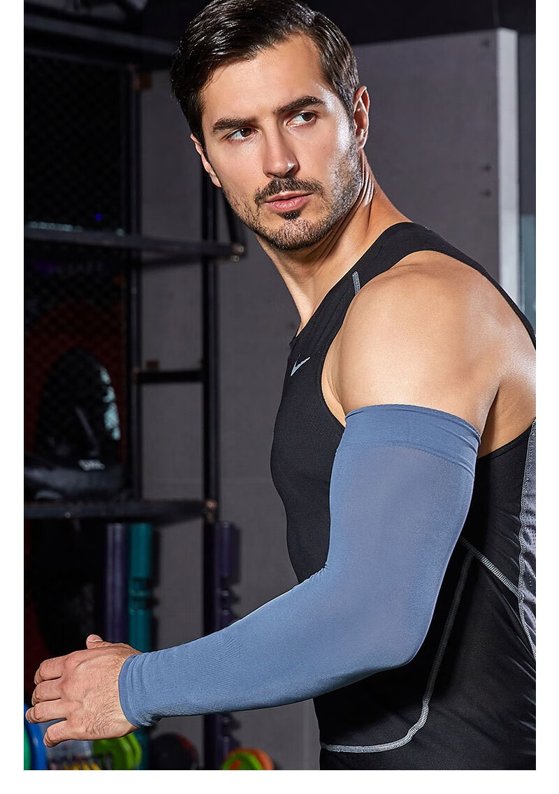 途尊kingtrip防晒大号袖套男加肥加大码粗宽松女护臂手套手臂套袖冰丝