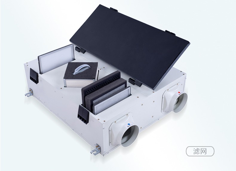 绿岛风新风机全热交换中央新风系统家用商用静音除pm2.