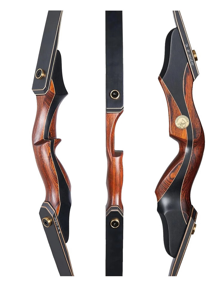 huwairen美猎反曲弓成人弓箭军迷用品射箭娱乐竞技反曲弓箭木质弓把