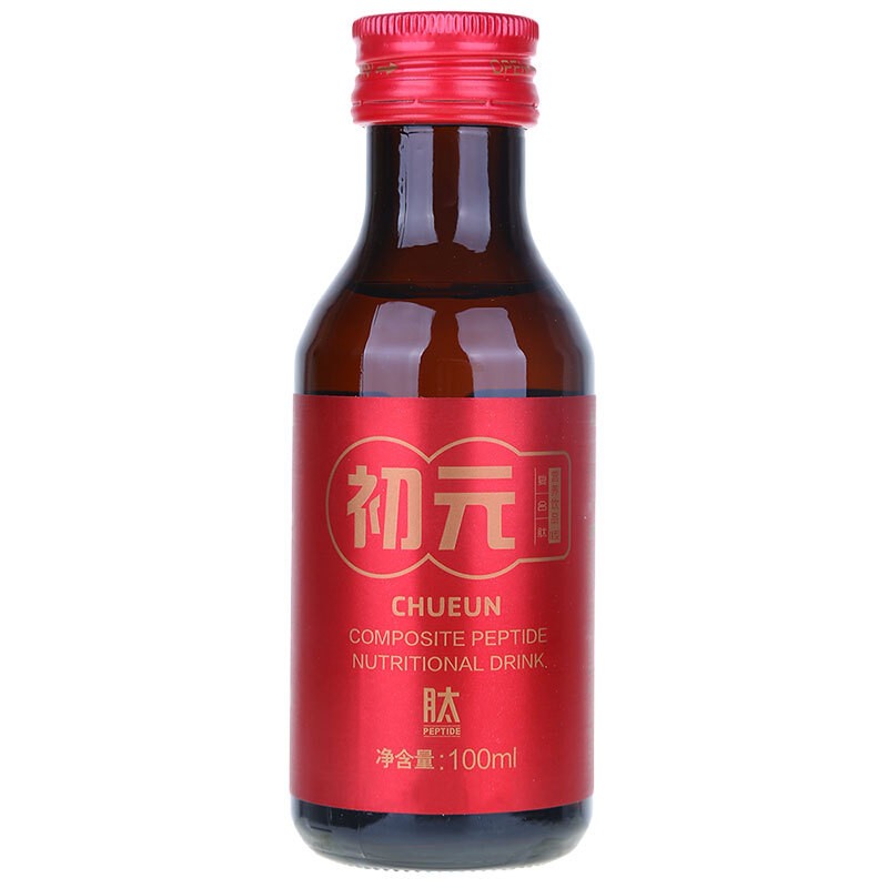 江中初元 复合肽营养液礼盒装ii型100ml*5瓶 营养补品送礼长辈中老年