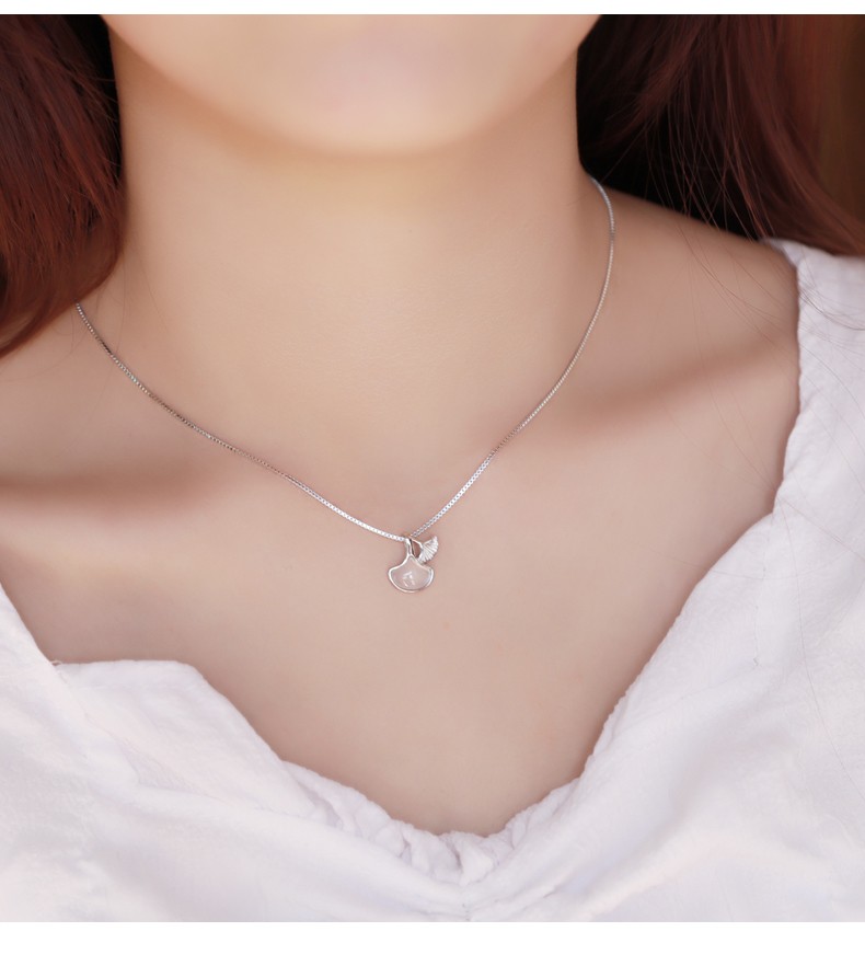 mzmz轻奢品牌铂金项链女pt950三生有幸吊坠白金锁骨链情人节生日礼物