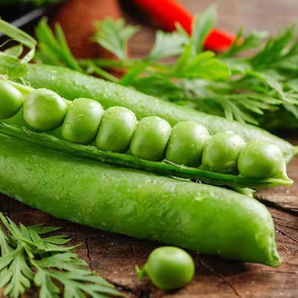 现摘现发云南新鲜带壳豌豆蔬菜生鲜小青豆云南直发净重五斤