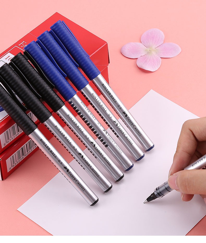 辉柏嘉(faber-castell) 德国直液式水笔走珠签字笔0.