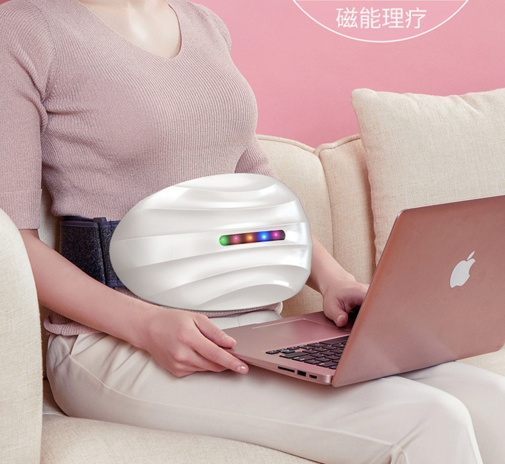 威德摩vdemo腹部按摩器揉腹仪腰部按摩器促进肠蠕动揉肚子自动揉腹仪