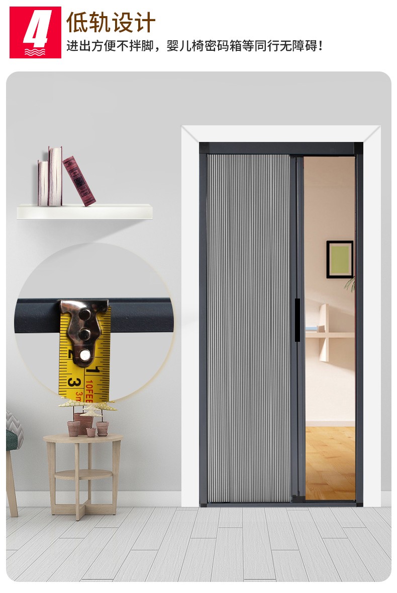 小米(mi)生态适用蜂巢折叠门 定制蜂窝隔热保温隔断门厨房隐形推拉门