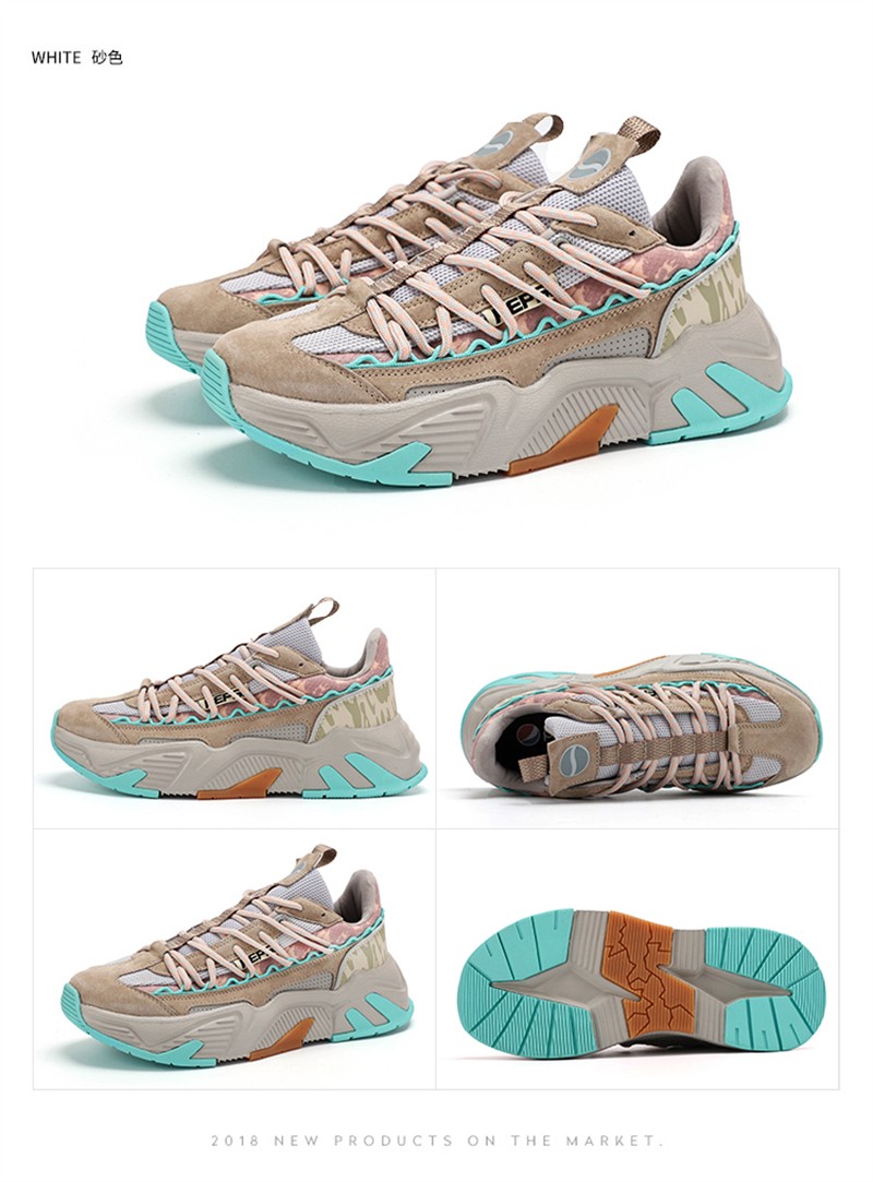 百事可乐pepsi男鞋夏季透气运动鞋男2022夏季新款潮流百搭老爹鞋子