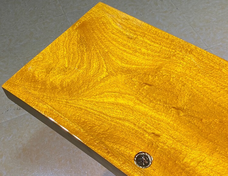 沐磁 缅甸金丝楠木茶盘整块天然原木茶台长方形中式实木茶托家用办公