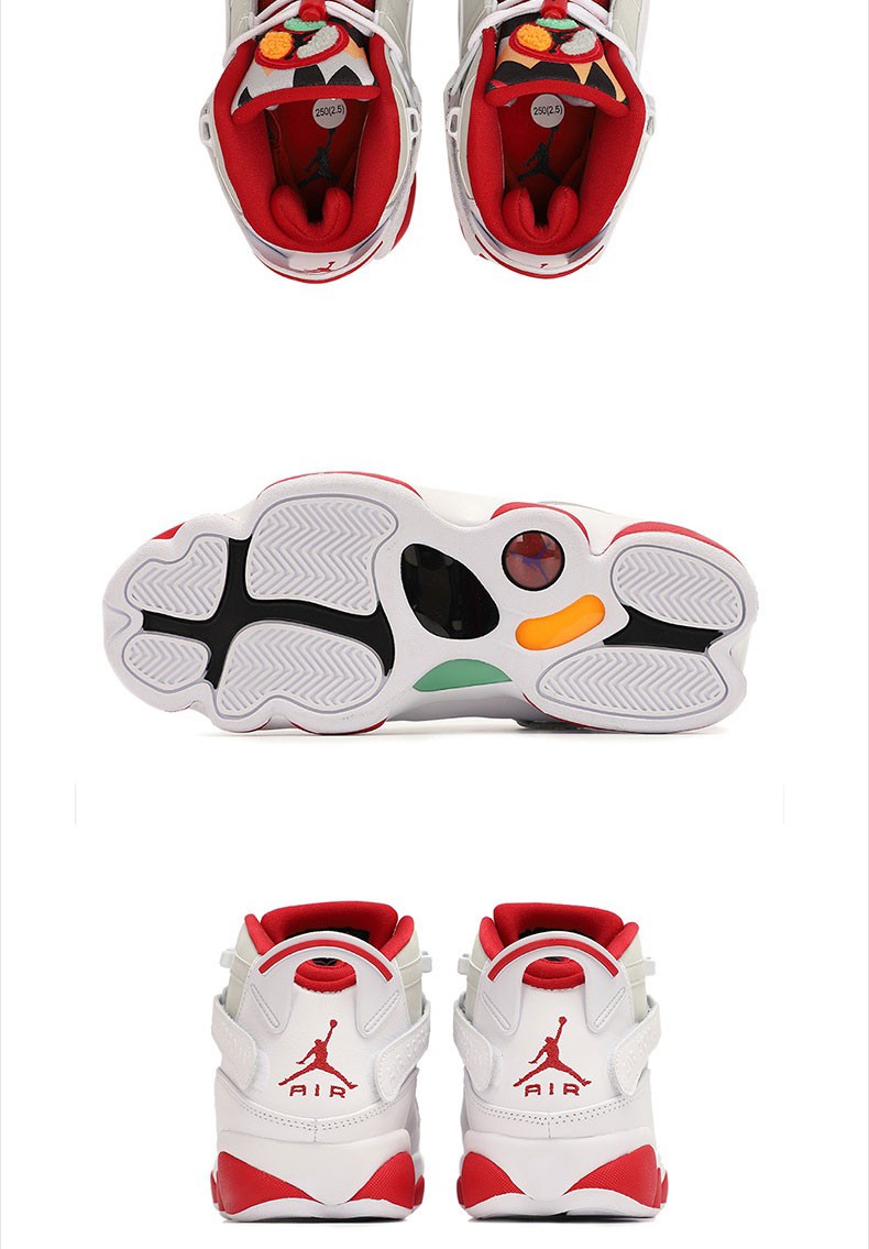 耐克nikeairjordan6rings六冠王男子篮球鞋aj6休闲运动鞋男鞋dd