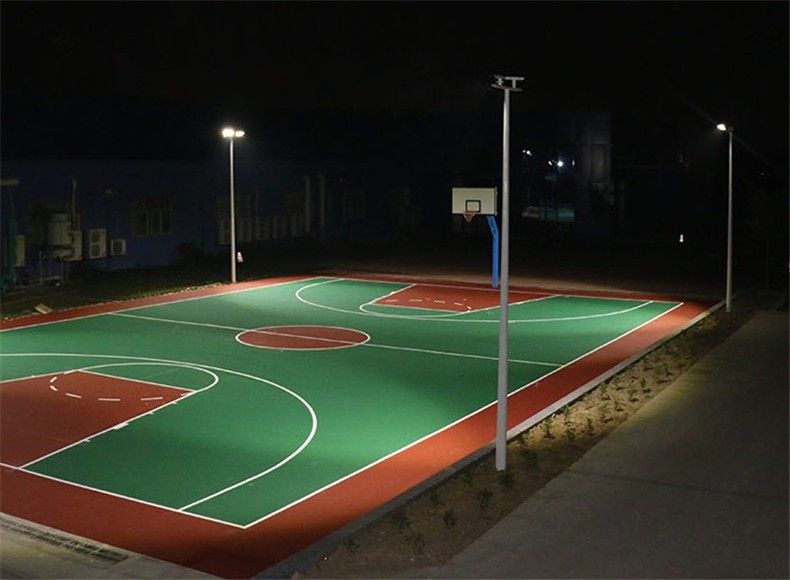 户外球场灯灯杆6米8米10米led双头路灯高杆灯室外篮球场照明灯杆防水