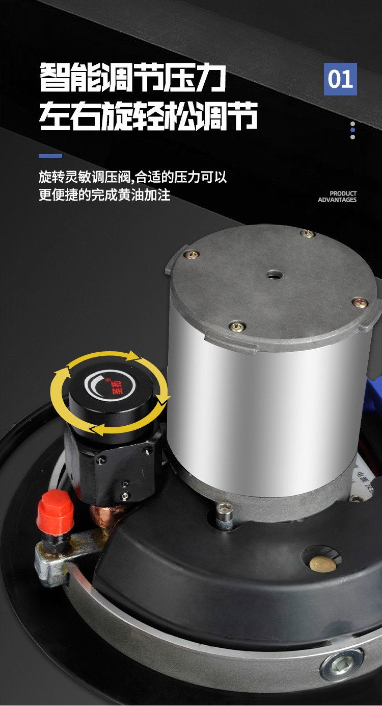 高压电动黄油机24v全自动打黄油加注器220v24v电动黄油枪挖机专用卷管