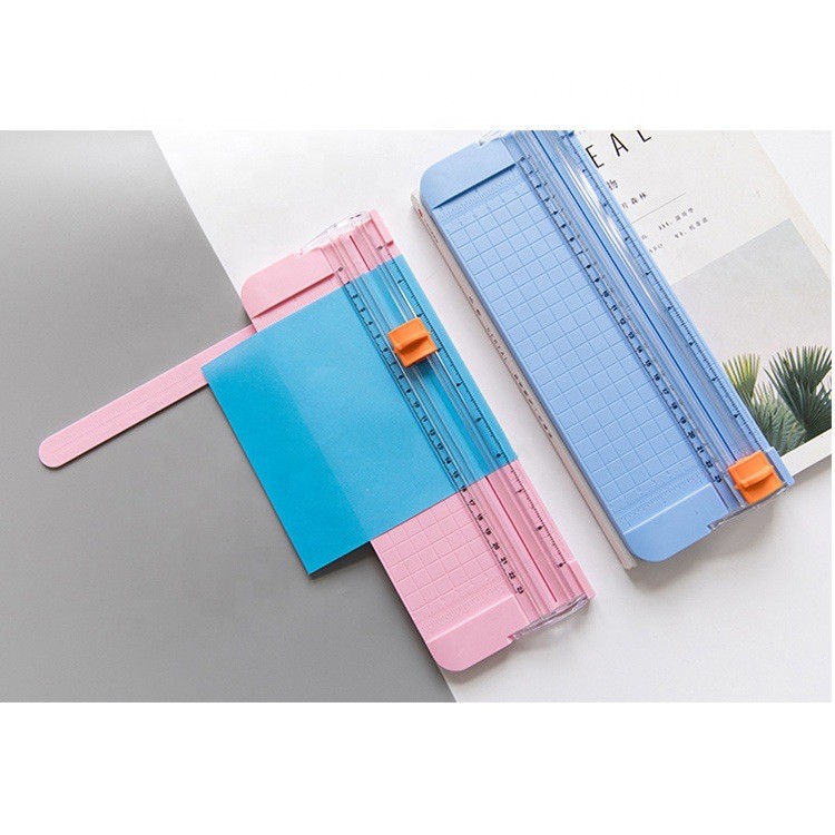 杰丽斯小型裁纸刀a5简约迷你切纸刀便携裁纸机裁切照片手动切纸机割纸