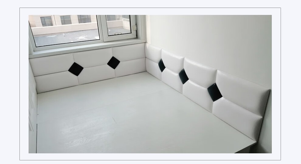 欧式拉扣床头软包背景墙 儿童防撞 酒店床头 墙贴软靠背 床围边炕围子