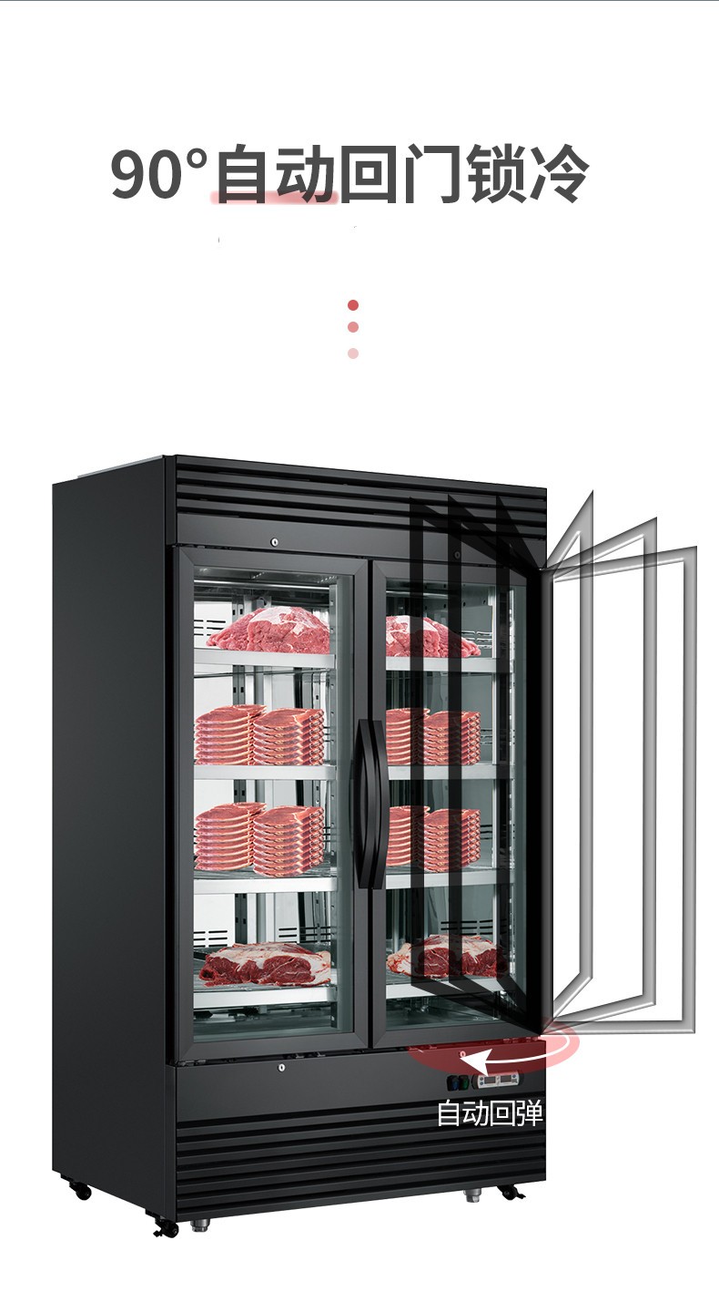 牛排熟成柜商用干式放牛肉柜熟成排酸柜西餐湿式冷藏柜冰箱filterman