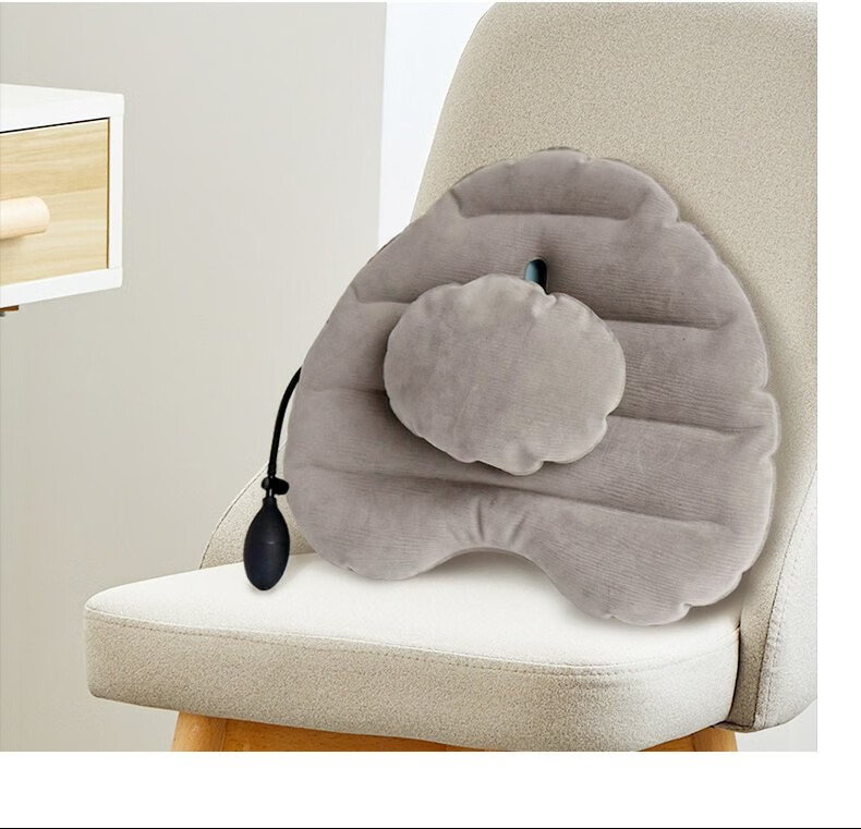 carina duek 充气腰垫汽车腰靠气动顶腰可调节座椅护腰靠垫车用靠背垫