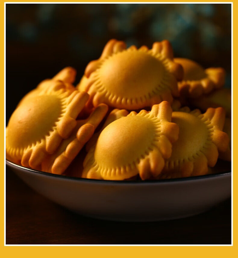 豫吉蟹故事巧克力螃蟹3d造型饼干立体有料饼干休闲小吃儿童零食整箱