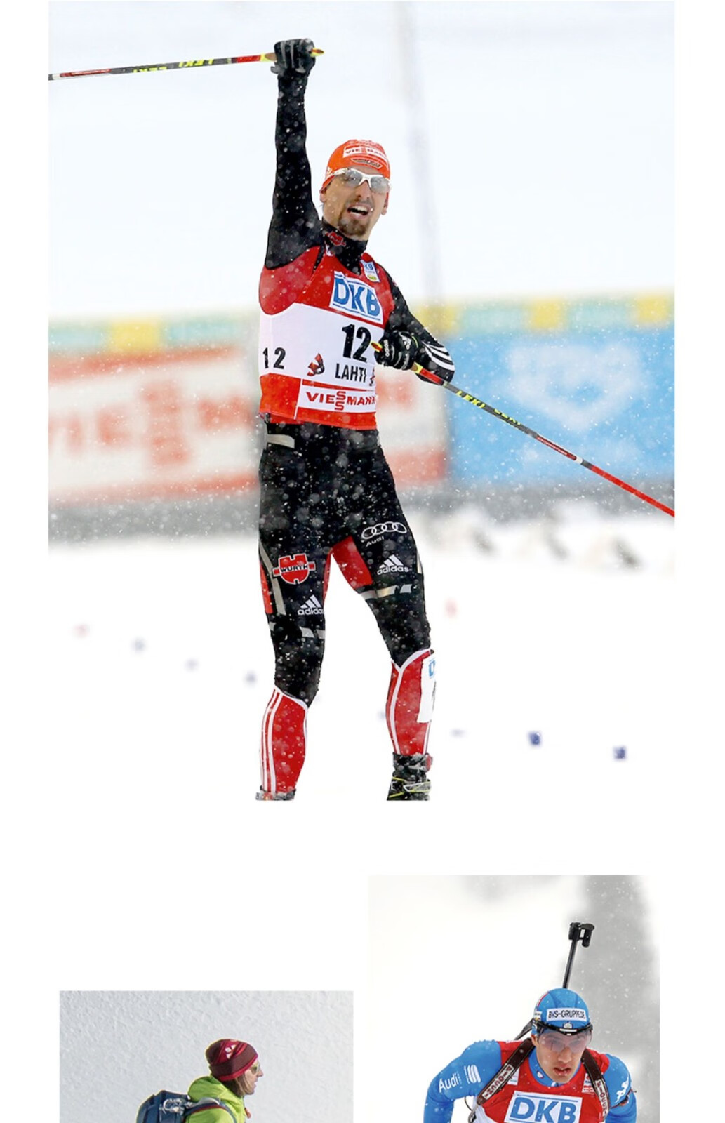 leki leki滑雪 冬季新品 碳纤维轻质高山滑雪杖 2022中国定制款小回转