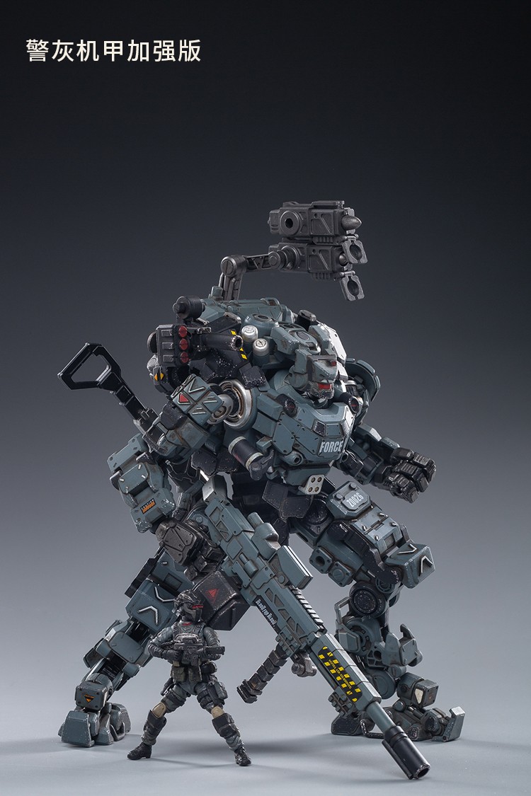 joytoy暗源沙漠版钢骨强击重装机甲兵人变形男孩儿童玩具礼物载人机器