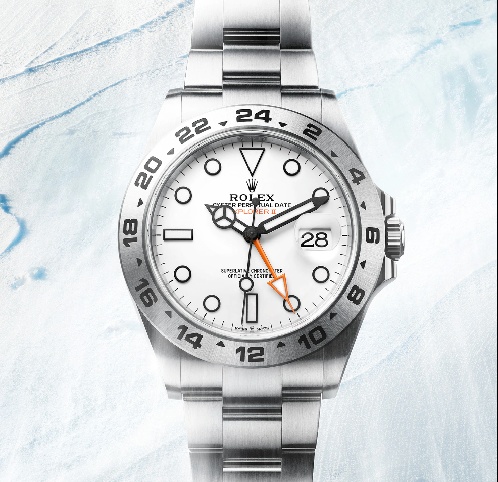 二手99新未使用劳力士探险家226570白面探二22年全套自动机械42mm自动