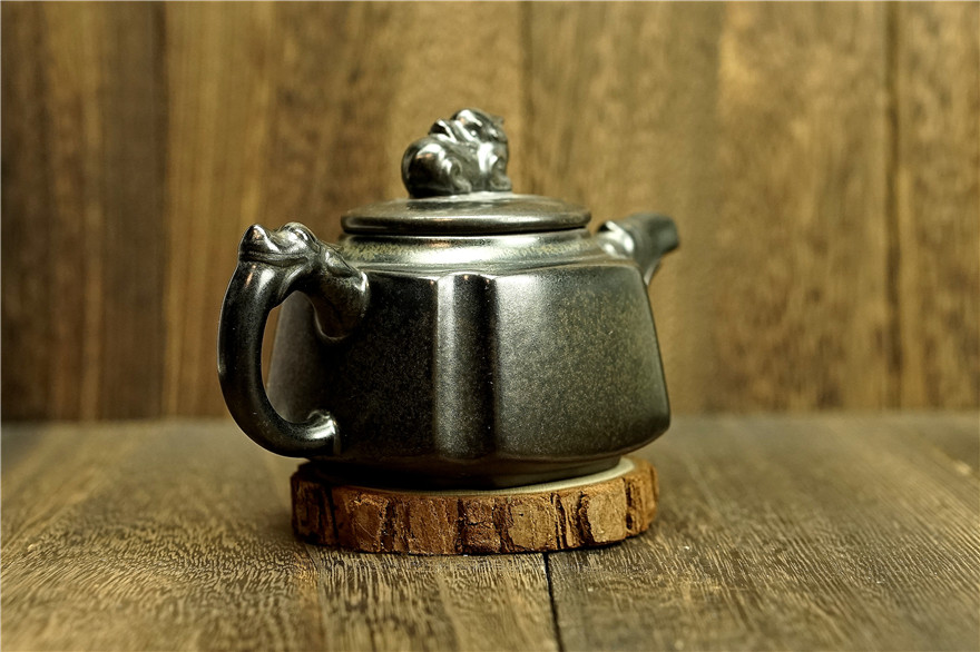 【四方瑞兽】釉色雅致敦厚 周源华 245cc 建阳建盏-珍品拍卖-京东拍卖