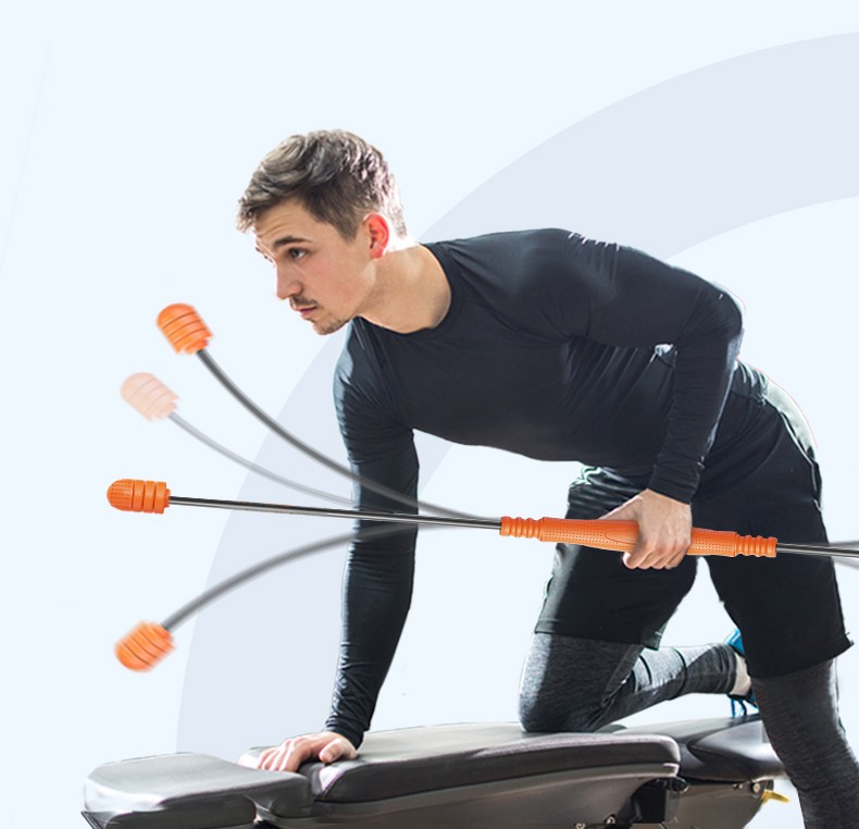 当次日达飞力士健身棒健身瑜伽减肥器材弹力棒多功能训练棒震颤棒运动