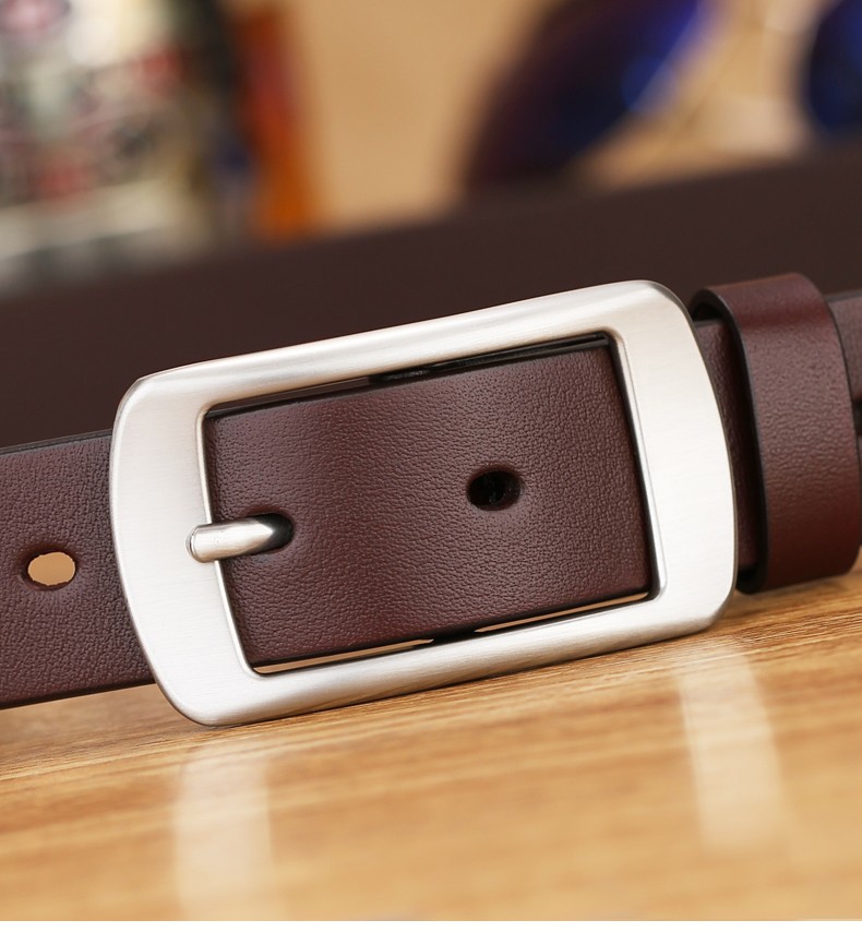 欧迪鸟odybird品牌奢侈品皮带女真皮针扣女生腰带纯牛皮韩版时尚简约